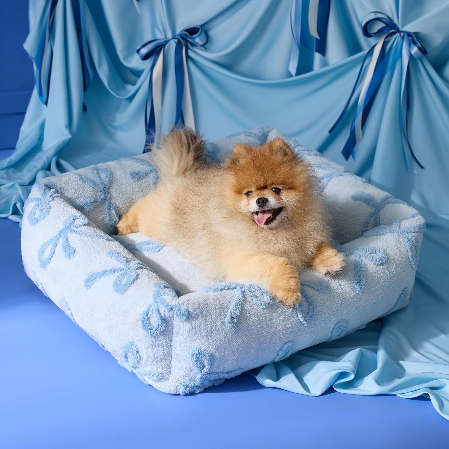 Cute Cozy Dog Bed – Washable Plush Orthopedic Sofa