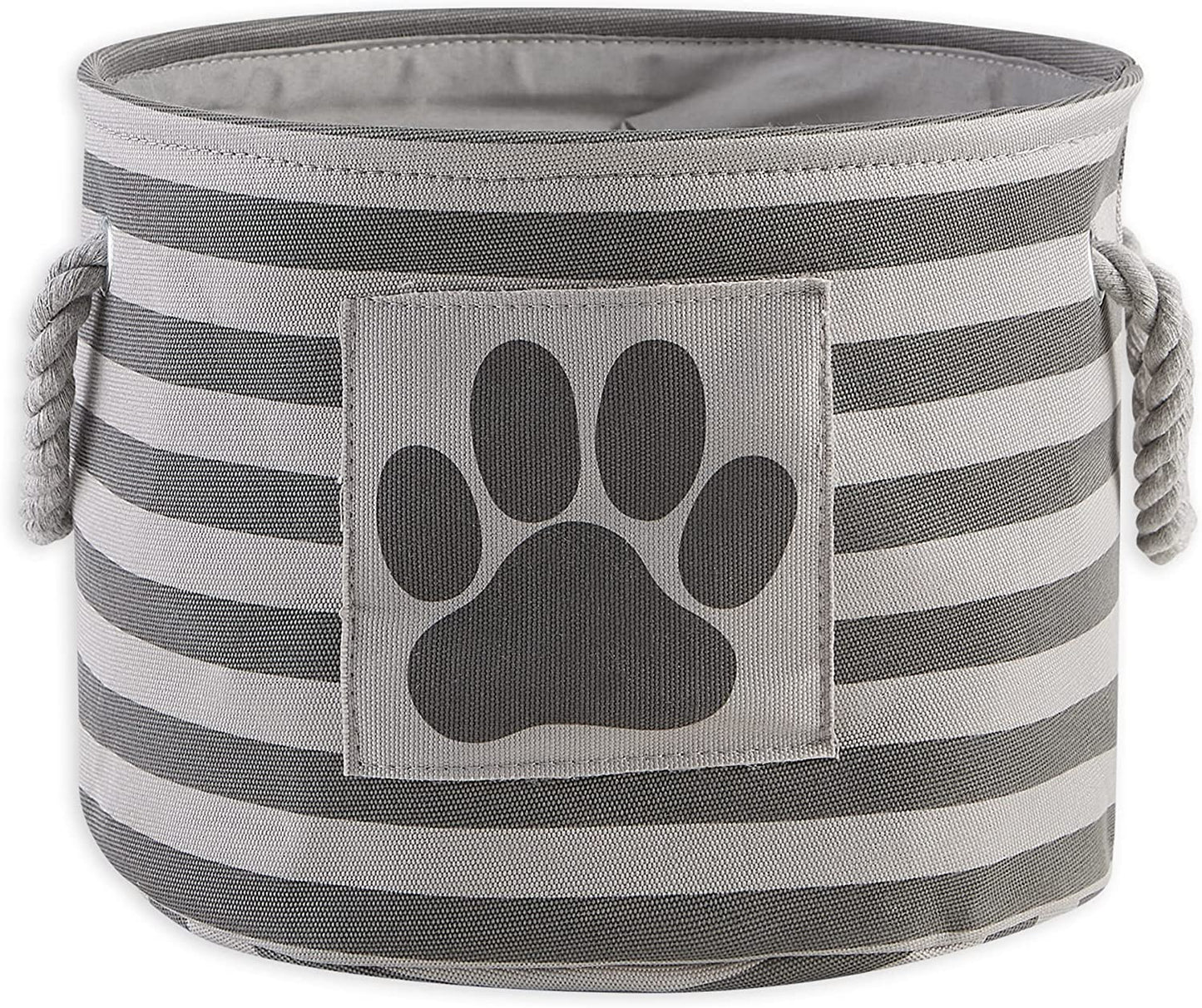 Striped Paw Storage Bin