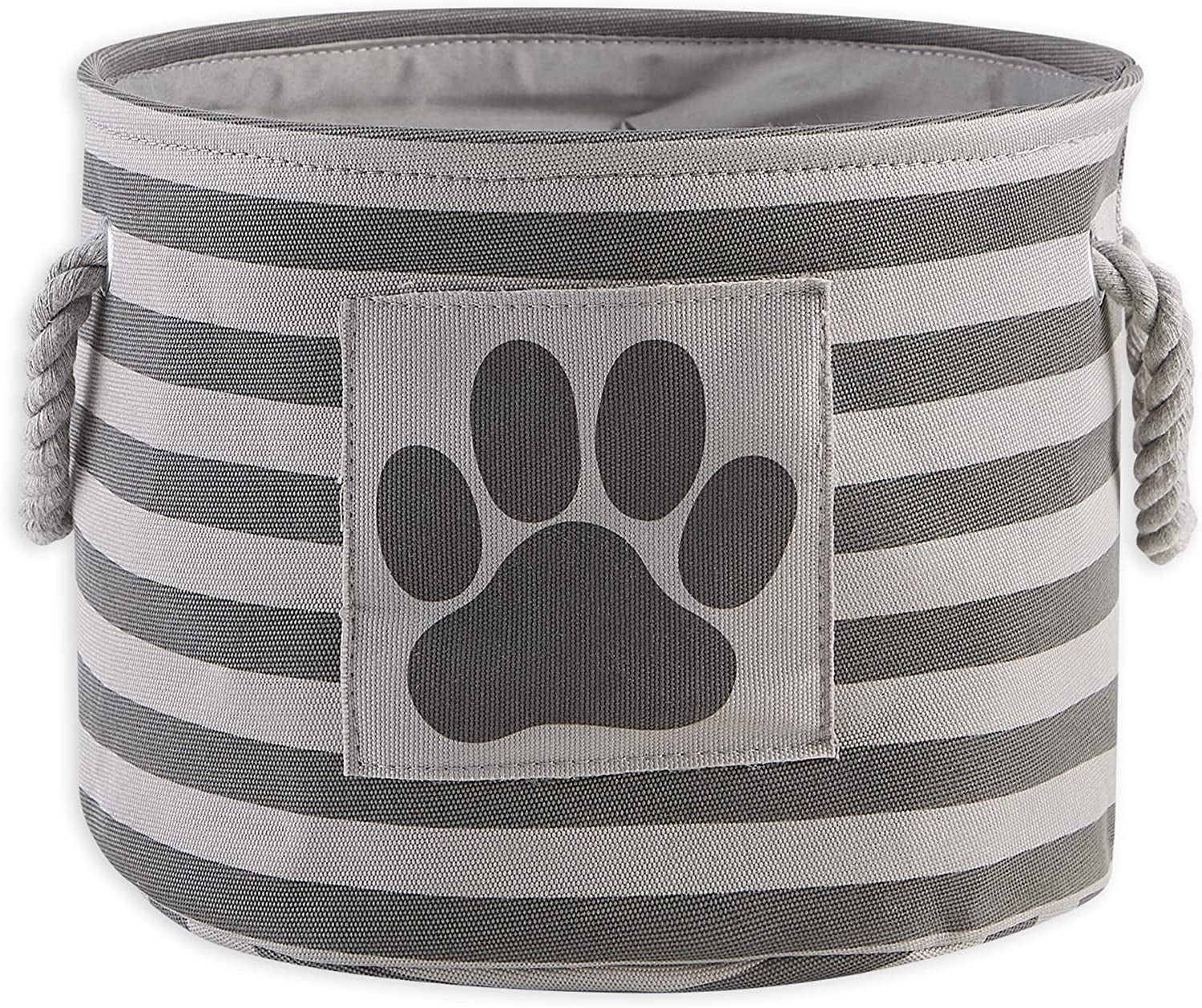 Striped Paw Storage Bin
