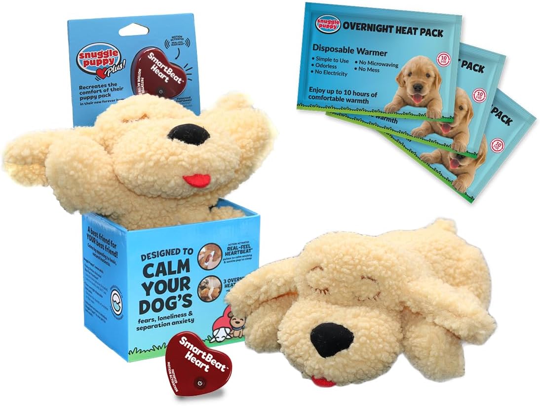 Heartbeat Puppy Toy – Calming Comfort Aid for Dogs