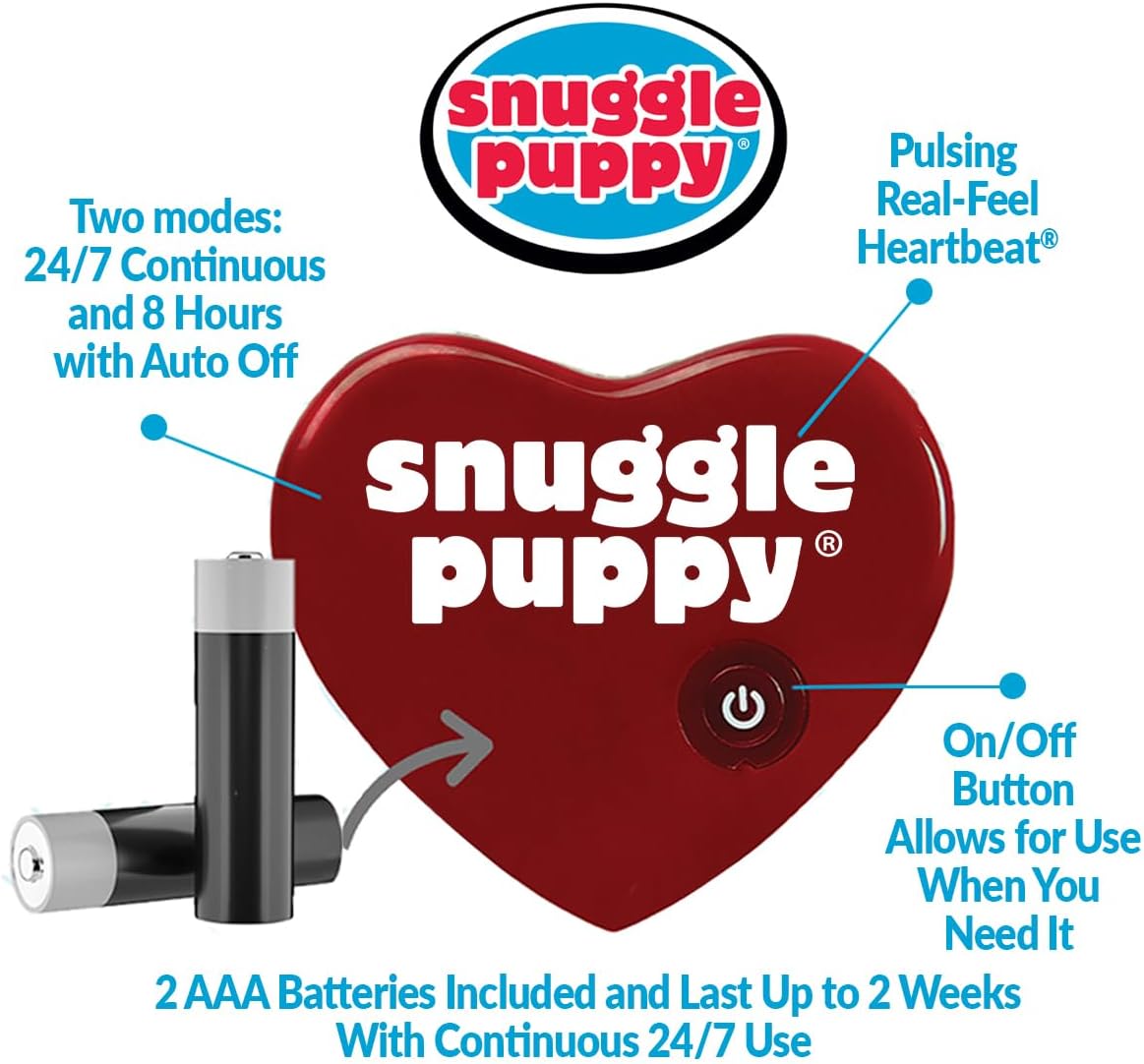 Heartbeat Puppy Toy – Calming Comfort Aid for Dogs