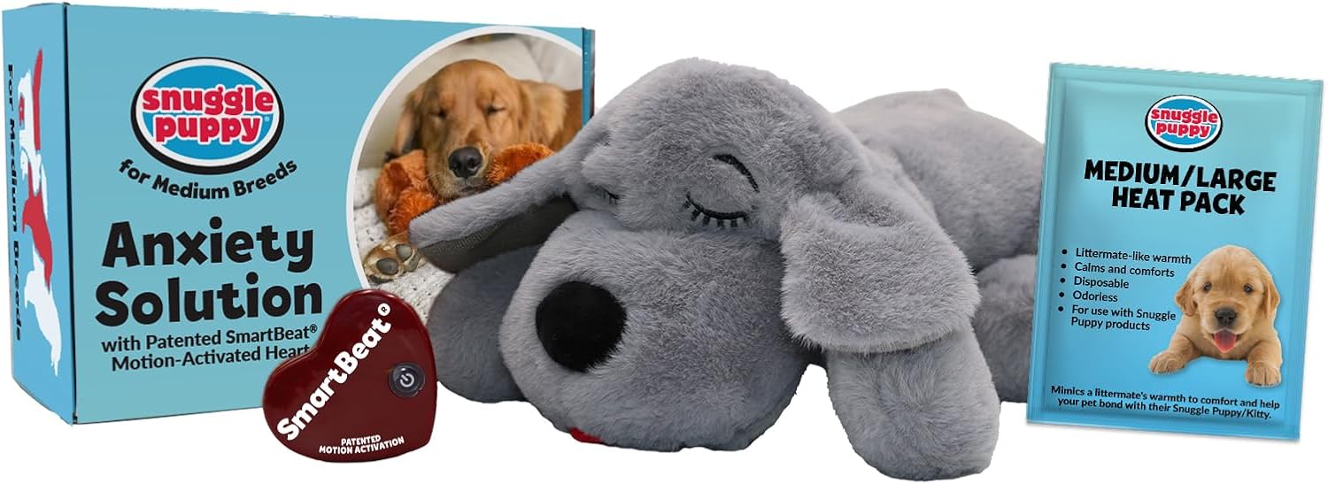 Heartbeat Puppy Toy – Calming Comfort Aid for Dogs