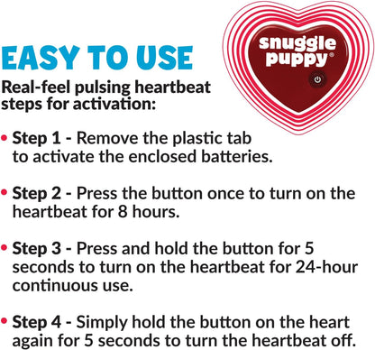 Heartbeat Puppy Toy – Calming Comfort Aid for Dogs