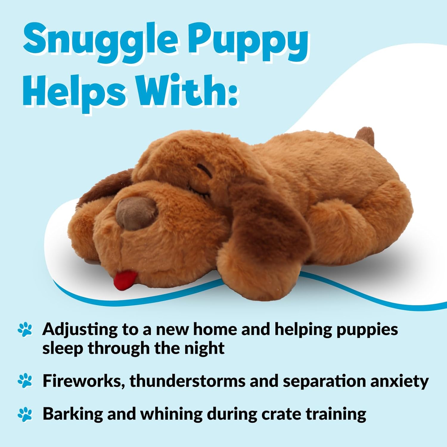 Heartbeat Puppy Toy – Calming Comfort Aid for Dogs