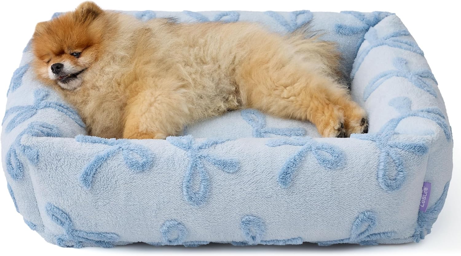 Cute Cozy Dog Bed – Washable Plush Orthopedic Sofa