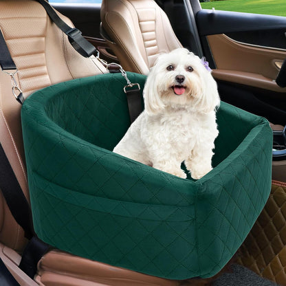 Dog Car Booster Seat – Washable Travel Bed