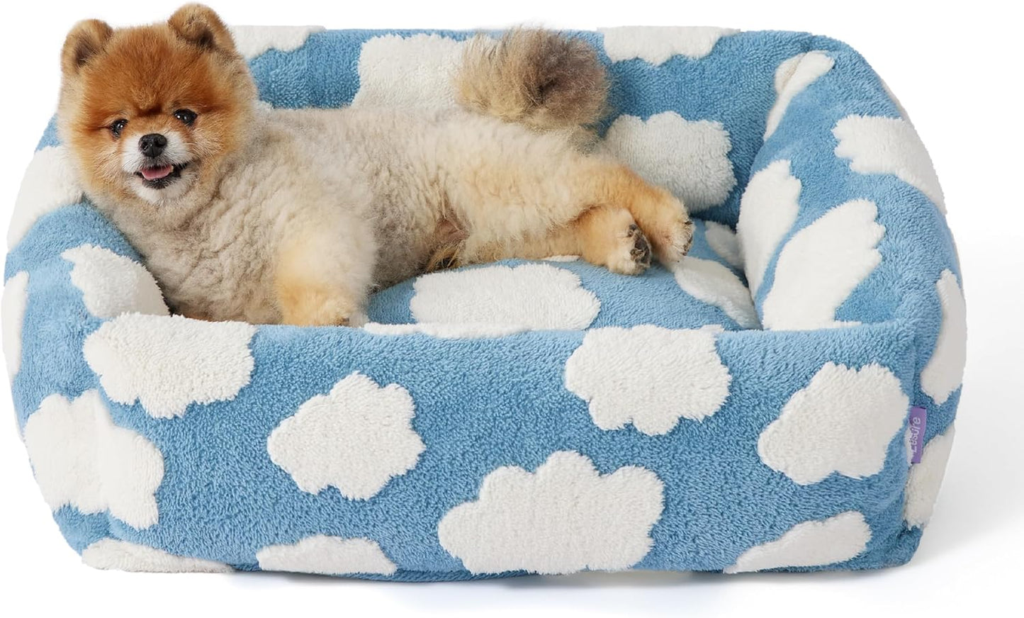 Cute Cozy Dog Bed – Washable Plush Orthopedic Sofa