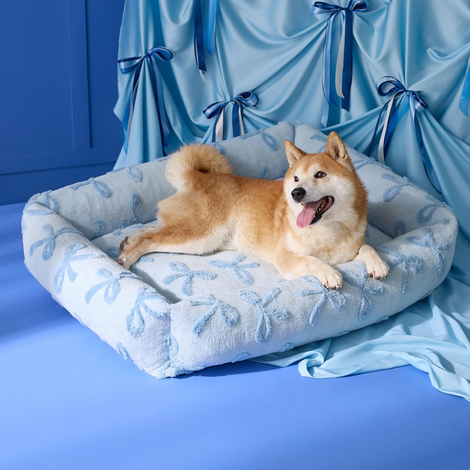 Cute Cozy Dog Bed – Washable Plush Orthopedic Sofa
