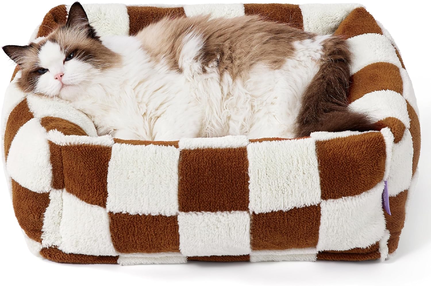 Cute Cozy Dog Bed – Washable Plush Orthopedic Sofa