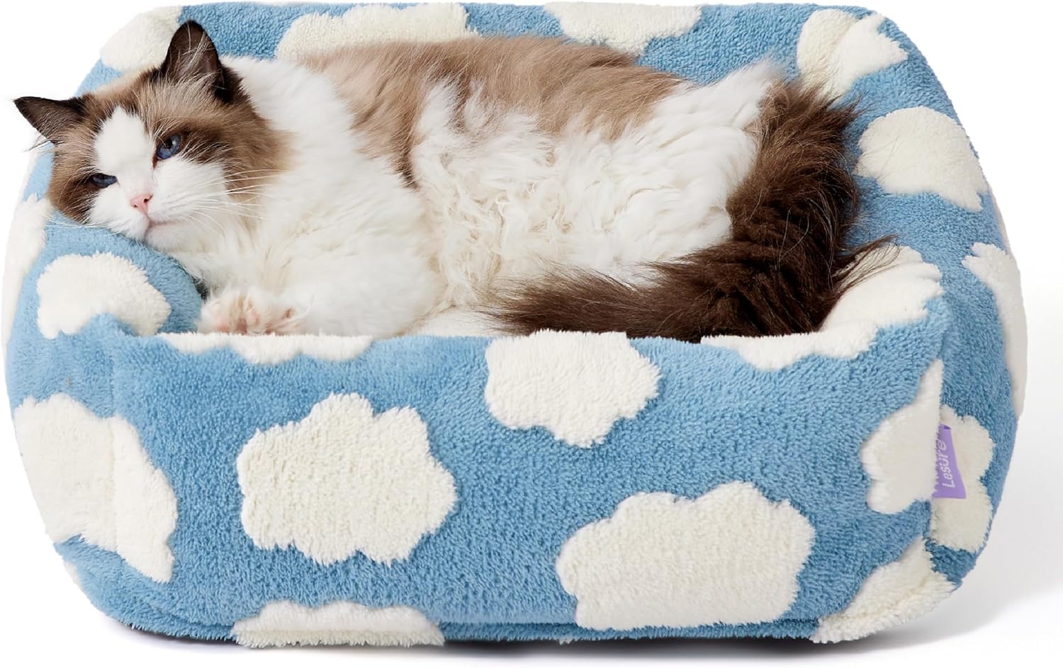 Cute Cozy Dog Bed – Washable Plush Orthopedic Sofa