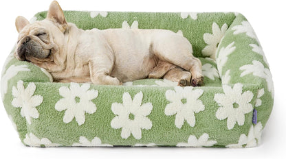 Cute Cozy Dog Bed – Washable Plush Orthopedic Sofa