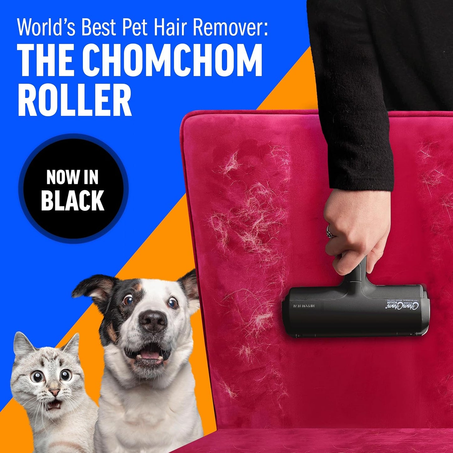Pet Hair Remover and Reusable Lint Roller 