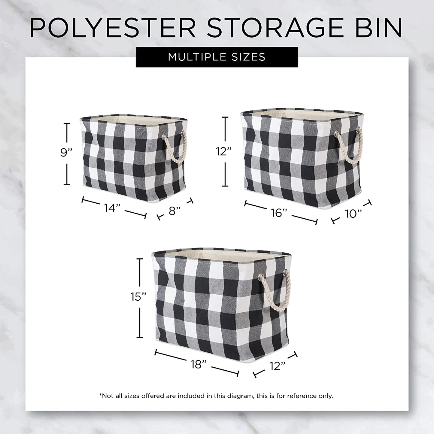 Striped Paw Storage Bin