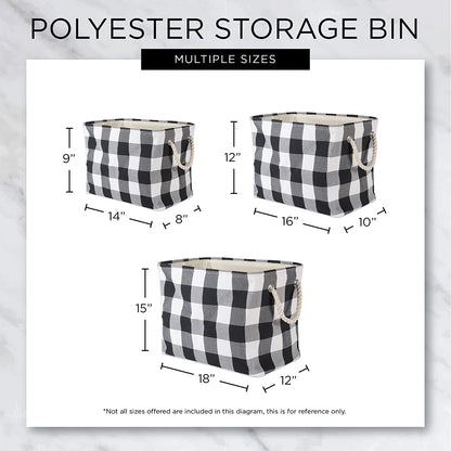 Striped Paw Storage Bin