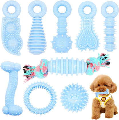 Puppy Toy Set (6-Pack) – Soft & Durable Chew Toys