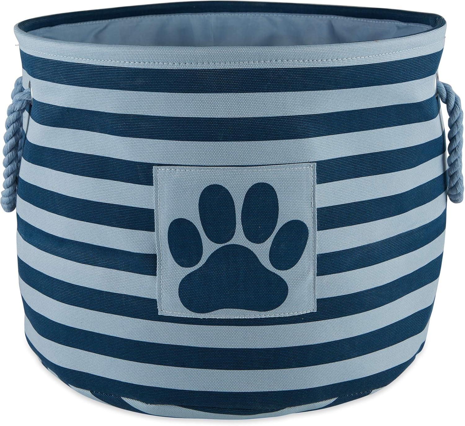 Striped Paw Storage Bin