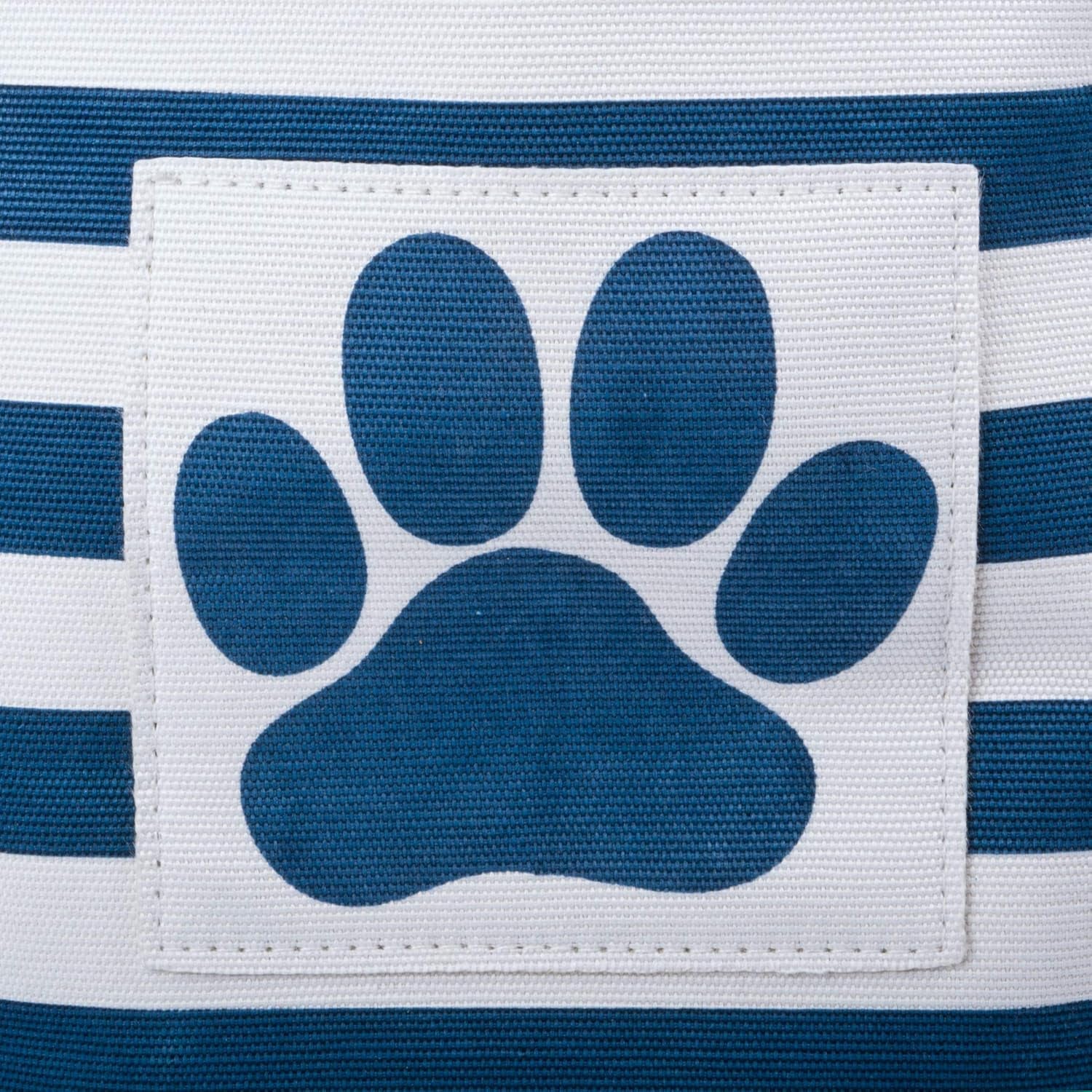 Striped Paw Storage Bin