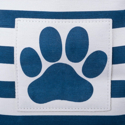 Striped Paw Storage Bin