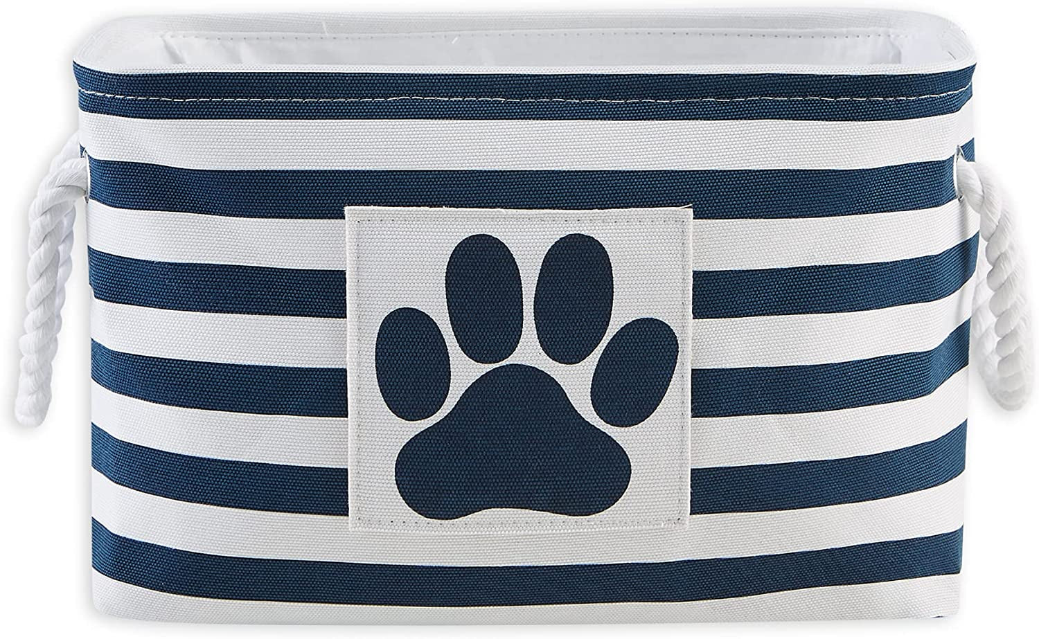 Striped Paw Storage Bin
